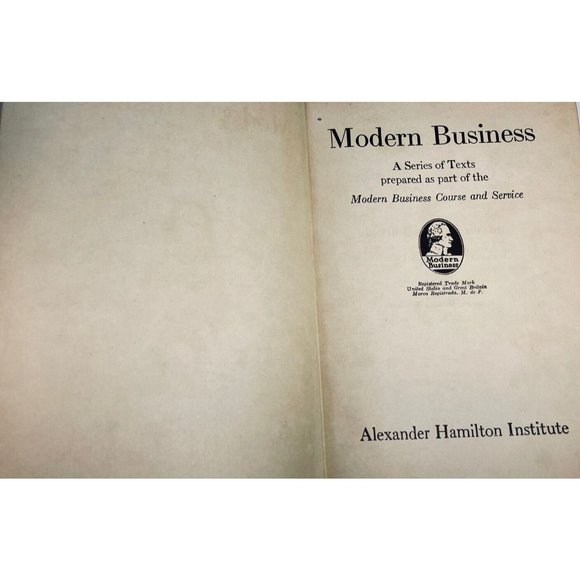 Modern Business Alexander Hamilton Institute Budgetar Control 1930 Vintage Book - Picture 6 of 12
